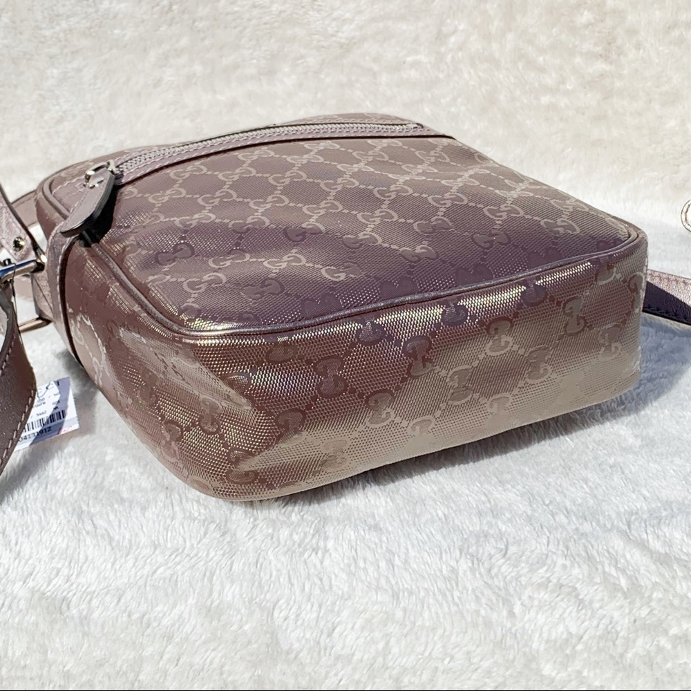 NWT Authentic Gucci “Imprime” Pilot Messenger Bag - Picture 5 of 8